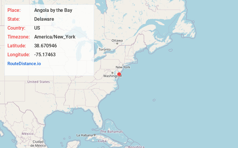 Map of Angola by the Bay
