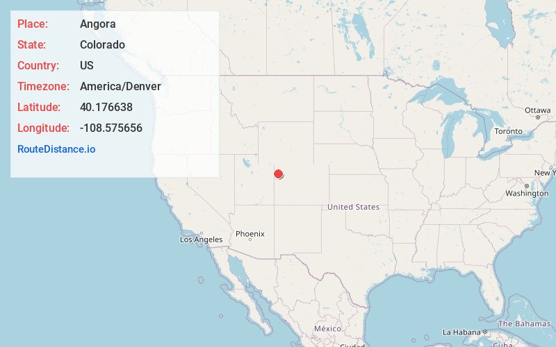 Map of Angora