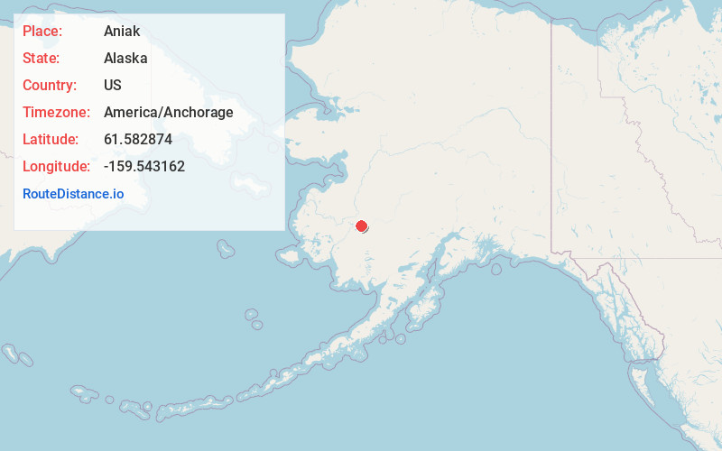 Map of Aniak