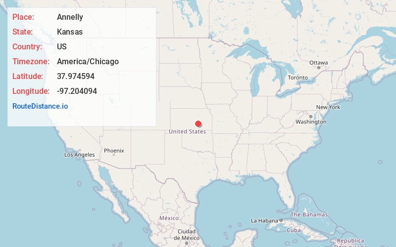 Map of Annelly