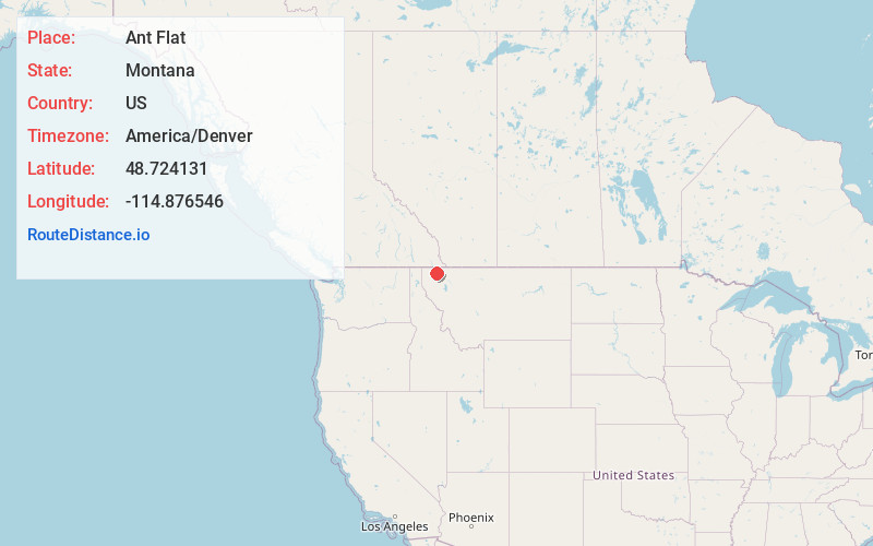 Map of Ant Flat