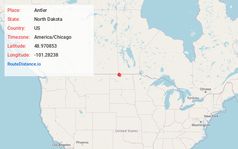 Map of Antler