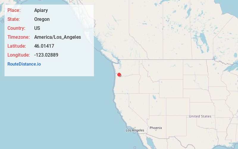 Map of Apiary