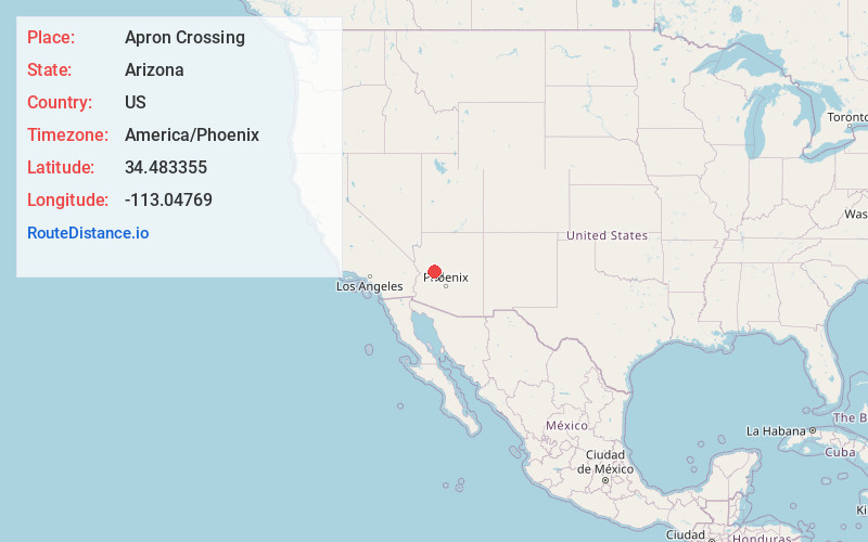 Map of Apron Crossing
