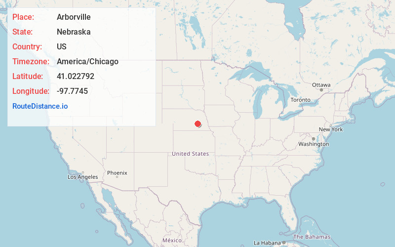 Map of Arborville