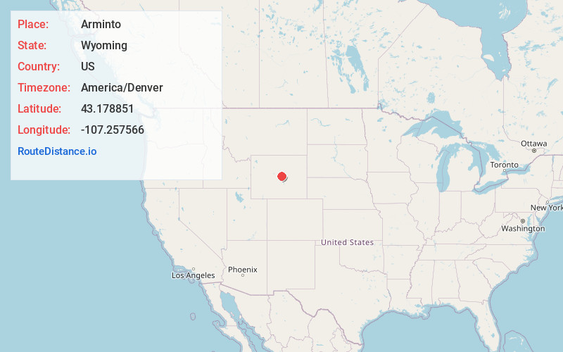 Map of Arminto