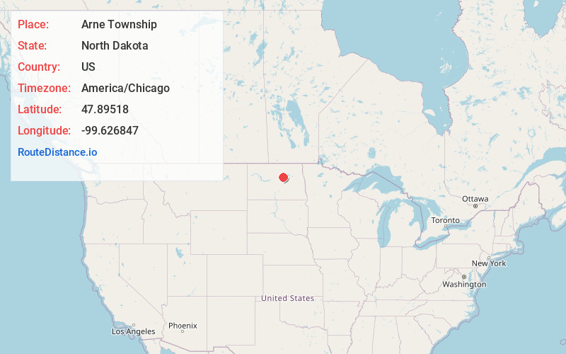Map of Arne Township
