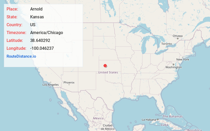 Map of Arnold