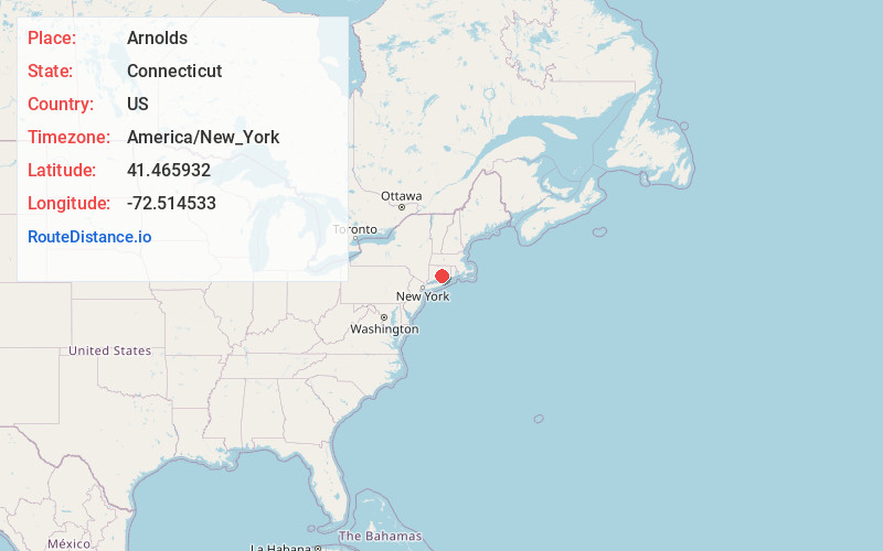 Map of Arnolds