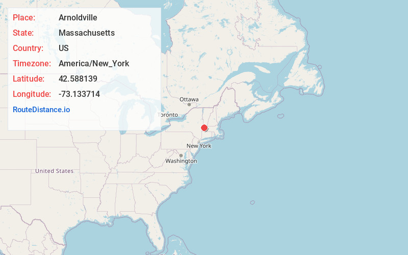Map of Arnoldville