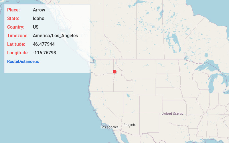 Map of Arrow