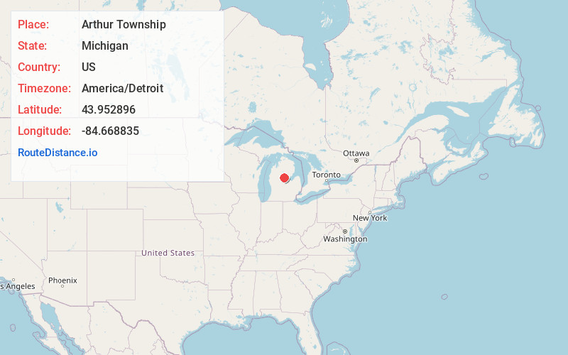 Map of Arthur Township