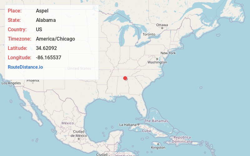 Map of Aspel