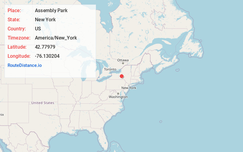 Map of Assembly Park