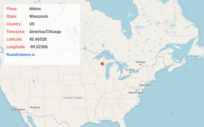 Map of Atkins