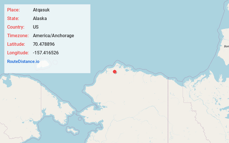 Map of Atqasuk