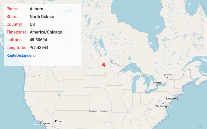 Map of Auburn