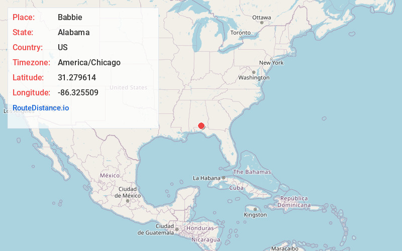Map of Babbie