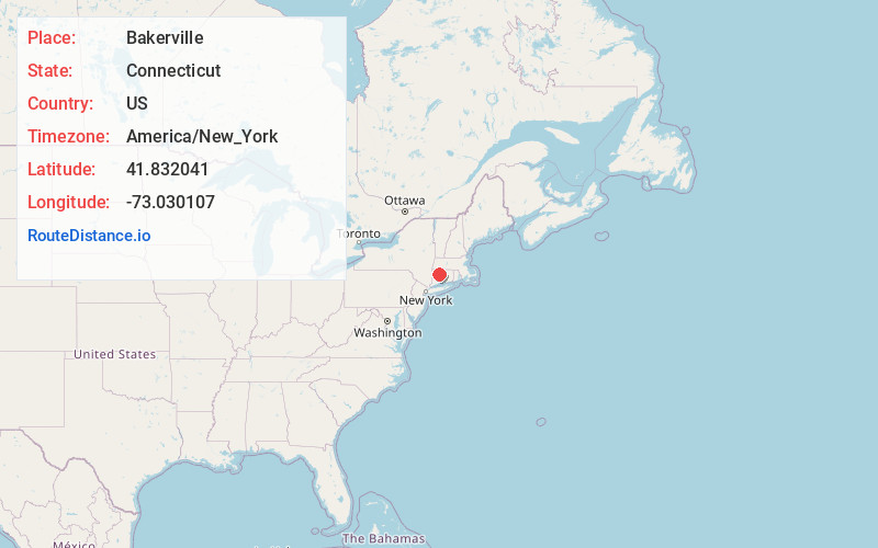 Map of Bakerville
