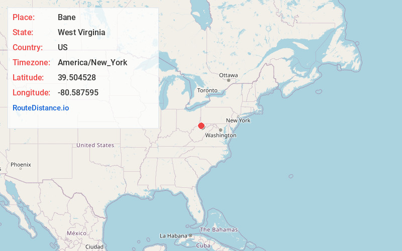 Map of Bane