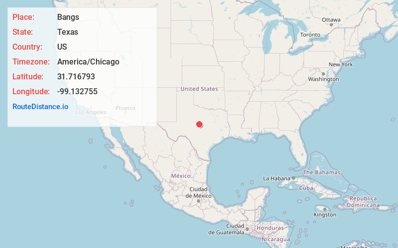 Map of Bangs