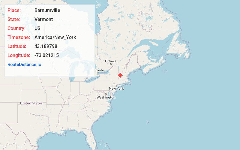 Map of Barnumville