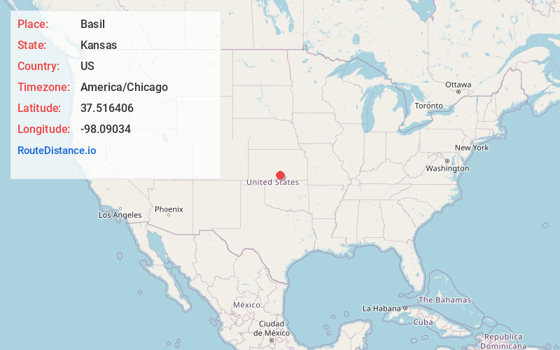 Map of Basil