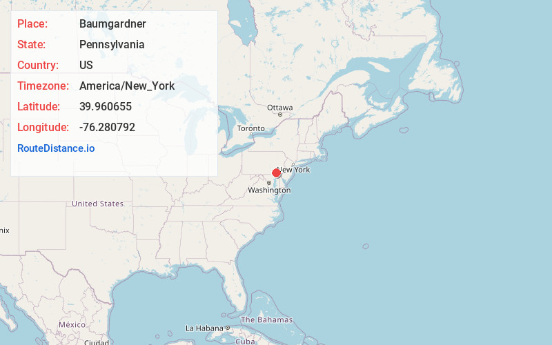 Map of Baumgardner