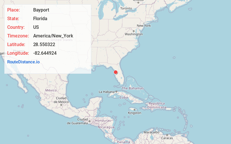 Map of Bayport