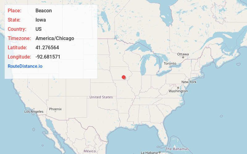 Map of Beacon