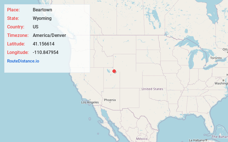 Map of Beartown