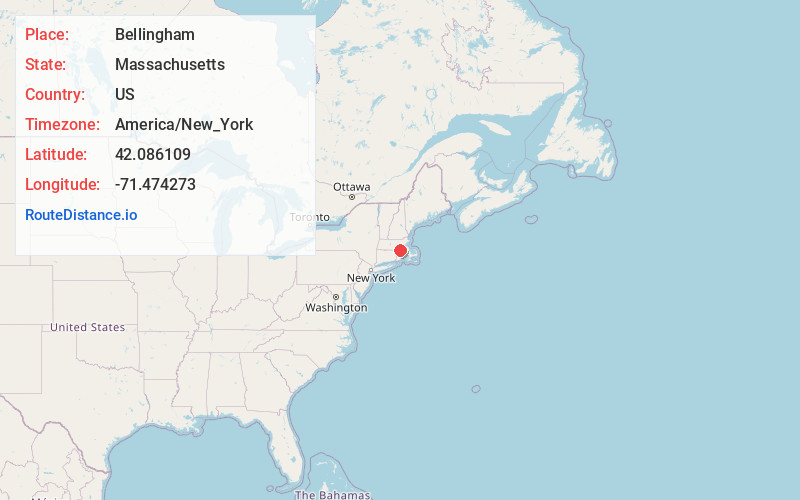 Map of Bellingham