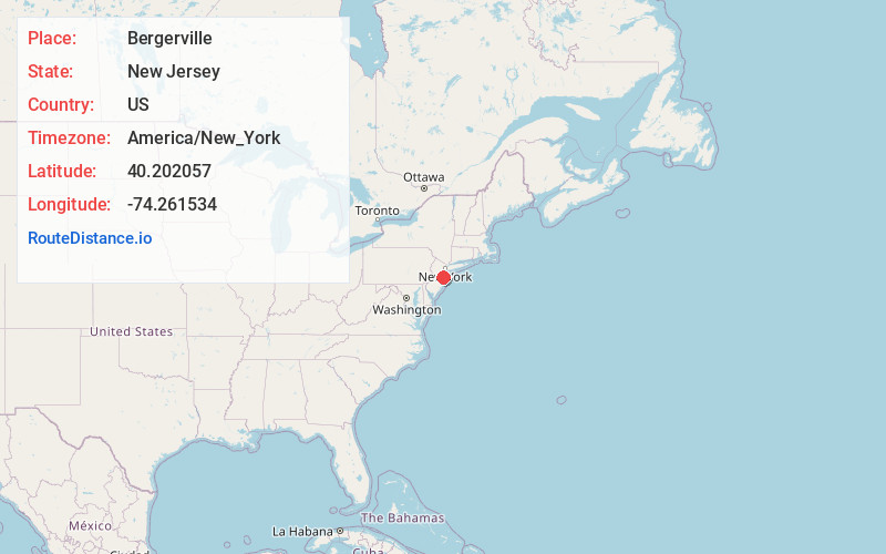 Map of Bergerville