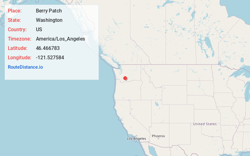 Map of Berry Patch