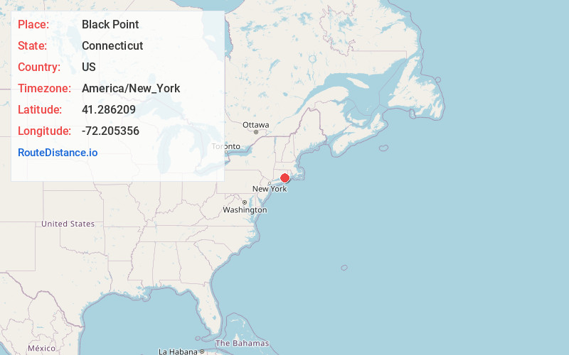 Map of Black Point