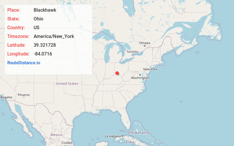 Map of Blackhawk