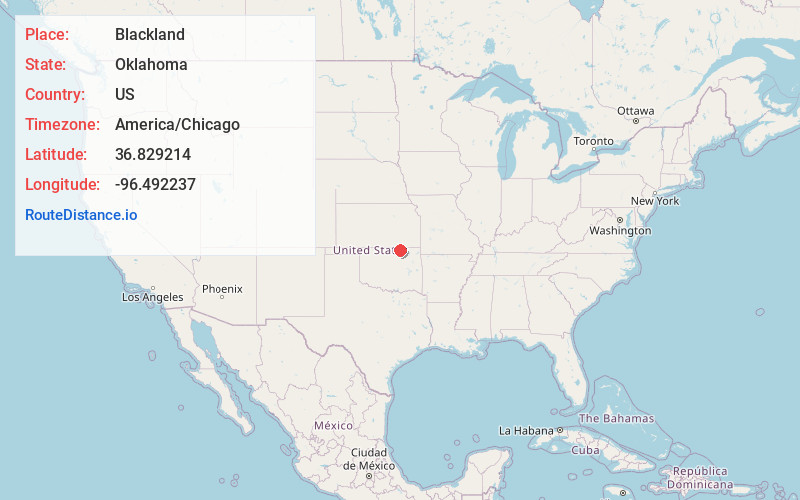 Map of Blackland