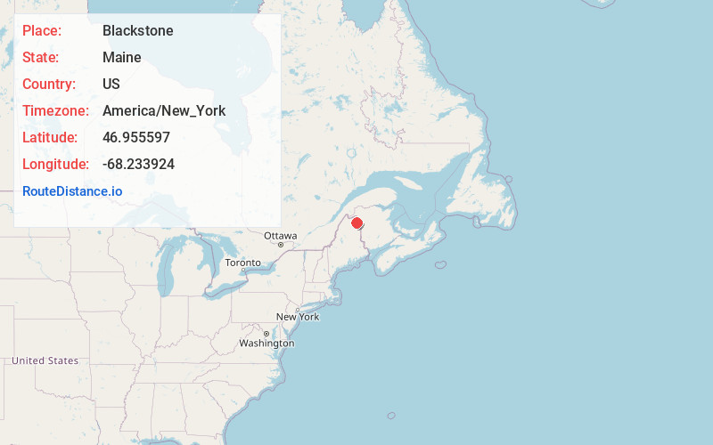 Map of Blackstone