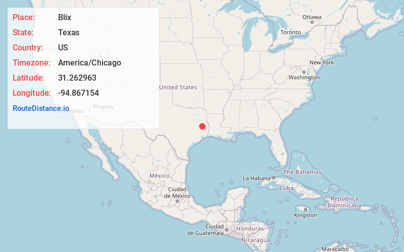 Map of Blix