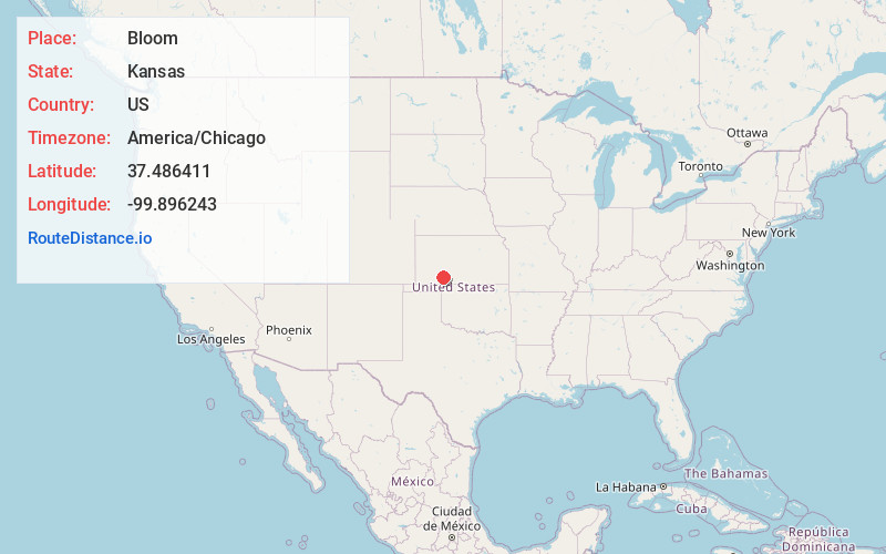 Map of Bloom