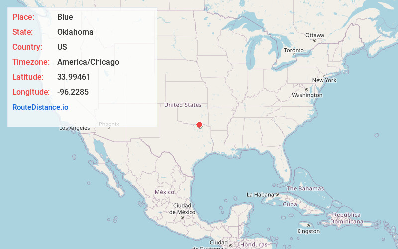 Map of Blue