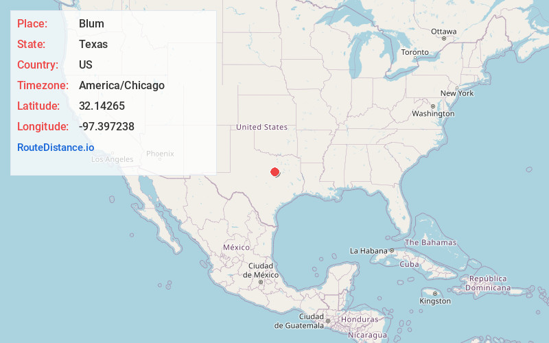 Map of Blum