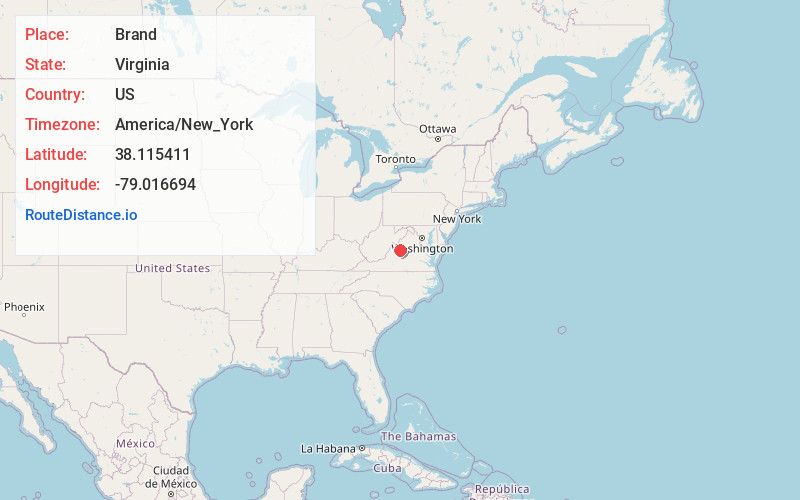 Map of Brand
