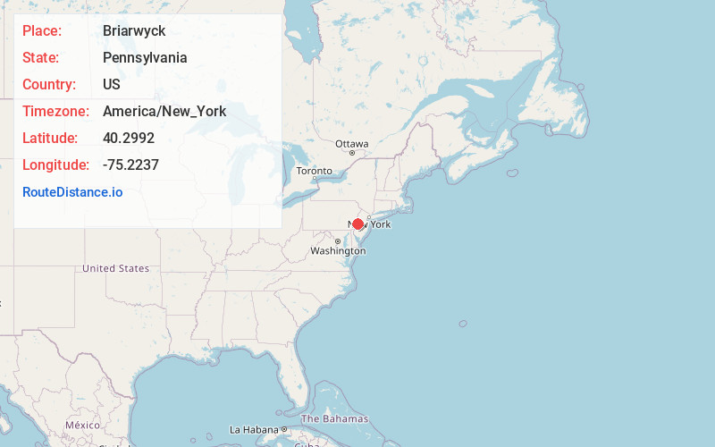 Map of Briarwyck