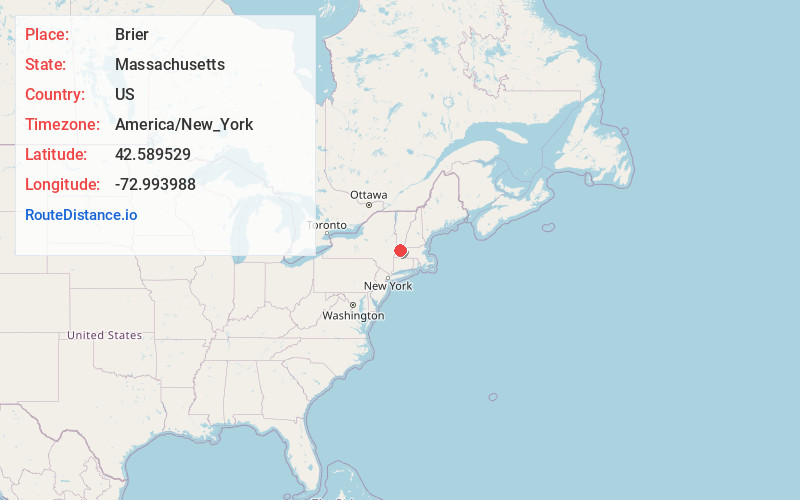 Map of Brier