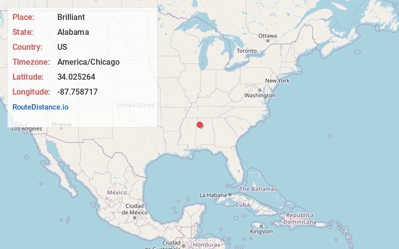 Map of Brilliant