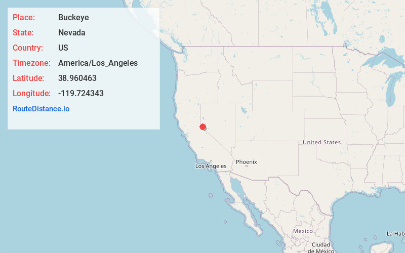 Map of Buckeye