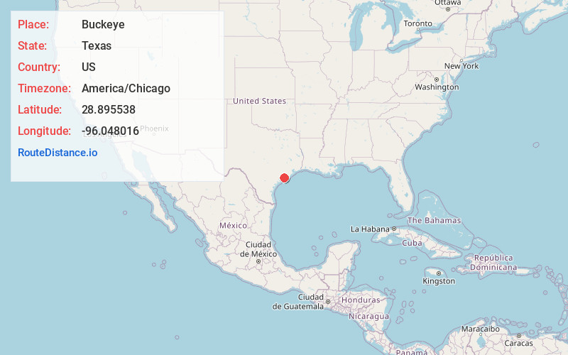 Map of Buckeye