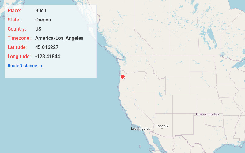 Map of Buell