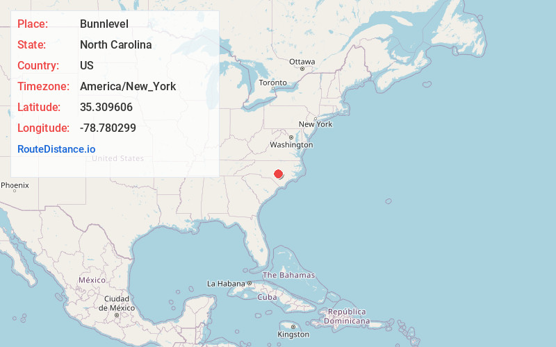 Map of Bunnlevel